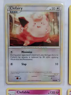 Pokemon Cards Bundle Clefairy Clefable Chansey Jigglypuff collection mixed sets - Image 2
