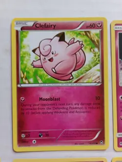 Pokemon Cards Bundle Clefairy Clefable Chansey Jigglypuff collection mixed sets - Image 4
