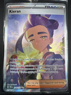 Pokemon TCG Kieran Trainer Prismatic Evolutions Card 174/131 Sir - Image 1