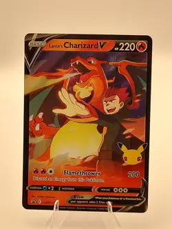 Pokemon Lance's Charizard V SWSH133 SWSH: Sword & Shield Promo Cards Holo NM - Image 1