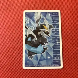 Emolga Pokemon Black Kyrem Playing Card Nintendo Japanese 3 of Hearts - Image 2