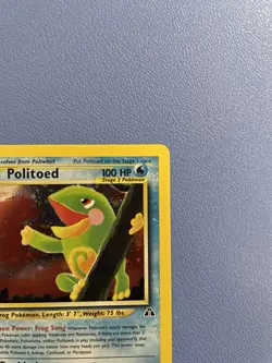 Politoed 8/75 Unlimited Holo Rare Neo Discovery Pokemon Card - Lightly Played - Image 4