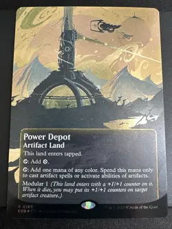 MTG English Power Depot (0169) (Borderless) (Galaxy Foil) Foil Stellar Sights - Image 1