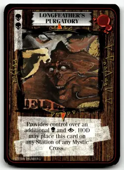 1995 Kult Reality is a Lie! Trading card game - LONGFEATHER'S PURGATORY - Image 1