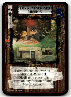 1995 Kult Reality is a Lie! Trading card game - LOS RENUNCIONES MISSION - Image 1