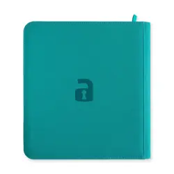 Vault X Exo-Tec 12-Pocket XL Zip Binder (26 Pages - 624 Cards) Ocean Blue / Teal - Image 2