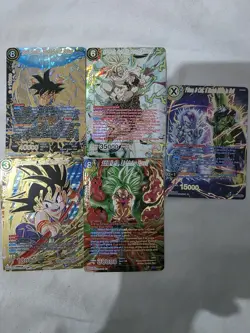 Dragon Ball Super Card Game SPR Lot Of 5 - Image 1
