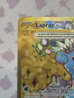 Sealed Lapras ex SVP 164 Gold Hyper Rare Terapagos UPC Promo Card Exclusive - Image 4