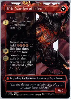 Clive, Ifrit's Dominant (Borderless) (Surge Foil) (0530) M FINAL FANTASY 530 NM - Image 2