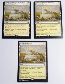 Castle Ardenvale x 3 Commander Wilds of Eldraine NM Mint Commander Mtg - Image 1