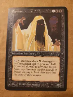MTG Magic the Gathering Banshee (40/122) The Dark English LP BULK DISCOUNT - Image 1