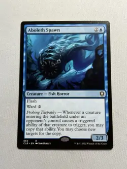 Aboleth Spawn - Commander Battle for Baldur's Gate - Rare - NM - MTG - CLB - Image 1