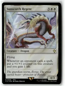 Sunscorch Regent Commander: Final Fantasy Surge Foil MTG NM - Image 1