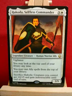Hakoda, Selfless Commander - Avatar: the Last Airbender - NM - Rare - MTG - Image 1