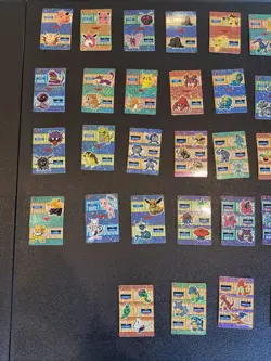 Pokemon Japanese Vintage Pocket Monsters Vending HOLO Shiny Prism 36 Card Set E - Image 2