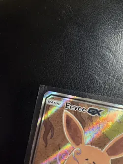 Pokemon Eevee GX TCG Full Art Promo Black Star Ultra Rare Holo Card SM233 - Image 2
