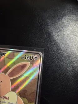 Pokemon Eevee GX TCG Full Art Promo Black Star Ultra Rare Holo Card SM233 - Image 3