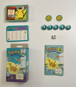Pokemon Jr Adventure Game Emergency! 1999 Complete in Box ORIGINAL OWNER - Image 1