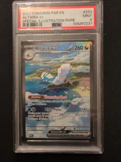 2023 Pokemon TCG Altaria EX Paradox Rift Secret Illustration Rare Card 253/182 - Image 1