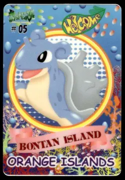 Lapras #05 Orange Islands Sealdass Pokemon Japanese ~ MP - Image 1