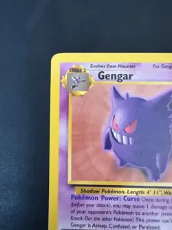 Pokemon Vintage Non-holo Rare Gengar Fossil Wotc 1999 - Image 2