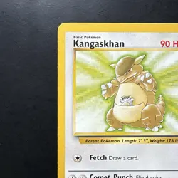 Pokemon Vintage Non-Holo Rare Kangaskhan Jungle 21/64 WotC 1999 - Image 2