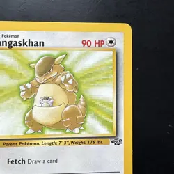Pokemon Vintage Non-Holo Rare Kangaskhan Jungle 21/64 WotC 1999 - Image 3