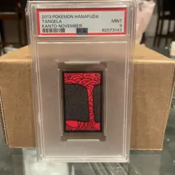 2013 POKEMON HANAFUDA KANTO TANGELA NOVEMBER PSA 9 - Image 1