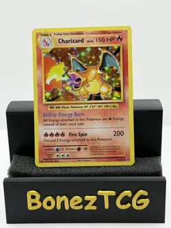 Pokemon TCG Charizard Pokemon Holo 11/108 2016 XY Evolutions NM/LP - Image 1