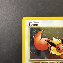 Pokemon TCG Eevee - Holofoil #11 WOTC Black Star Promo holo LP - Image 2