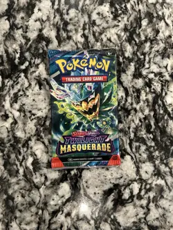 Pokemon TCG Twilight Masquerade Booster Pack - Factory Sealed - Image 1