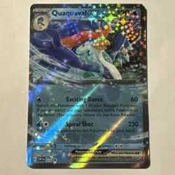 Quaquaval ex SVP 035 Black Star Promo - Paldea Partners Tin Pokemon Near Mint NM - Image 1