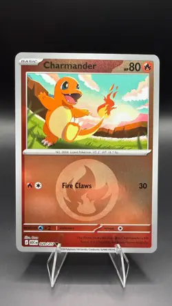 Charmander 020/217 Fire Energy Reverse Holo - Ascended Heroes Pokemon TCG NM-MT - Image 1