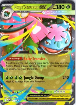 Mega Venusaur ex - 013 PROMO ME01: Mega Evolution Pokemon TCG NM - Image 1