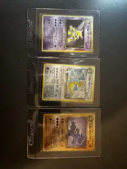 25x Vintage Japanese Pokemon Holos, Team Rocket, Gym Heroes / Challenge - Image 2