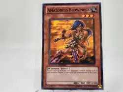 Yu-Gi-Oh! Amazoness Blowpiper GLD3-EN007 Limited Edition NM - Image 1