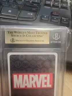 🔥BGS 10 WEISS SCHWARZ MARVEL “I AM IRON MAN” GOLD STAMP MAR/SE40-018SP🔥 - Image 5