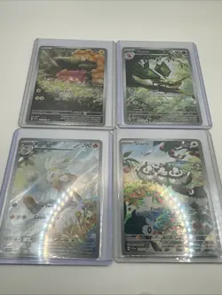 Pokemon Full Art Lot 4 Cards From Random Sets NM/M. All Cards Shown - Image 1