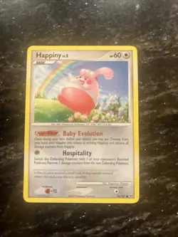 Happiny 76/127 Platinum Common Regular Pokemon Card - Image 1
