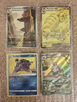 CHARMELEON POKEMON CARD LOT SCARLET & VIOLET 151 MINT HOLO - BLASTOISE + 9TALES+ - Image 3
