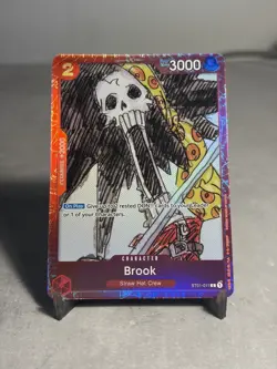 Brook ST01-011 Manga Premium Collection FILM RED Edition One Piece Card English - Image 1