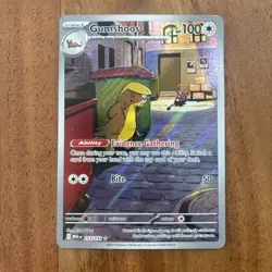 Pokemon TCG Gumshoos 153/132 Mega Evolution Illustration Rare Card NM - Image 1