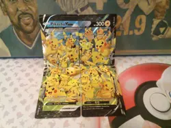 Pokemon tcg v union pikachu Pokemon tcg 4 cards - Image 1