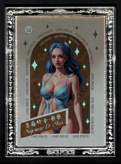 Nefertari Vivi One Piece Silver 57.99g /100 Pure Silver Card w/ COA - Image 1