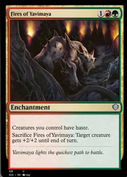 Fires of Yavimaya [Starter Commander Decks] Magic MTG - Image 1