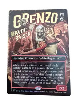 Grenzo, Havoc Raiser (Rainbow Foil) Secret Lair Drop Foil #1621 - Image 1