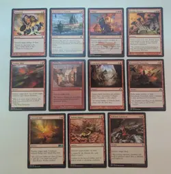 MTG Land Destruction lot. 11 cards. Red. - Image 1