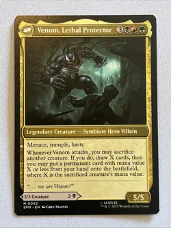 Eddie Brock - Venom, Lethal Protector Mythic Regular: Spider-Man MTG (NM) - Image 2