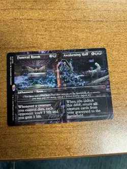 Funeral Room Awakening Hall (Borderless) Duskmourn: House of Horror Regular NM-M - Image 1