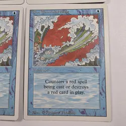 4x Blue Elemental Blast X4 MTG Revised Edition Magic The Gathering LP Playset - Image 3